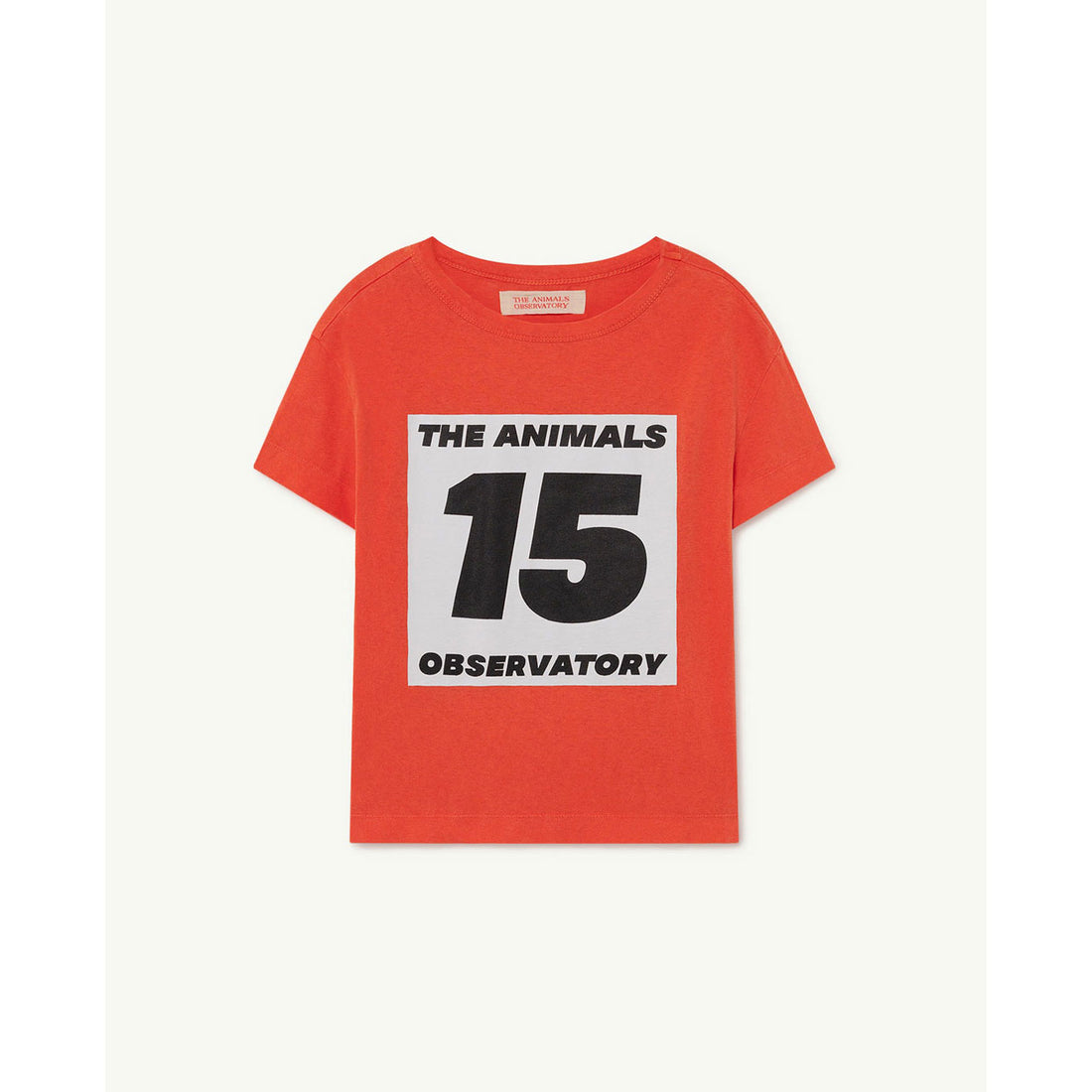 The Animals Observatory Rooster Kids T Shirt - Red 15