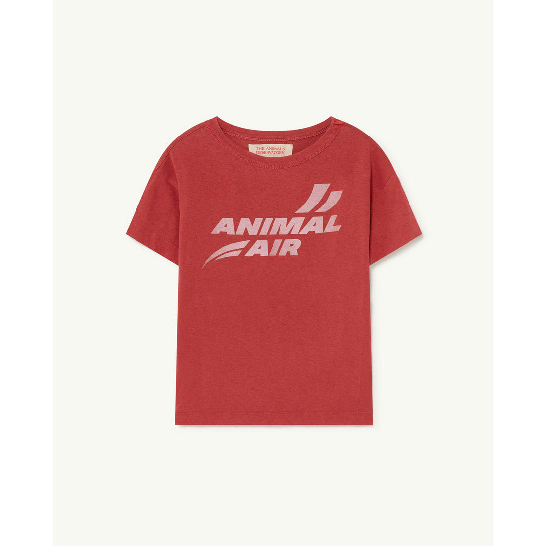 The Animals Observatory Rooster Kids T Shirt - Maroon Air