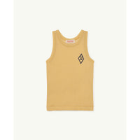 The Animals Observatory Frog Kids T-Shirt - Brown Logo