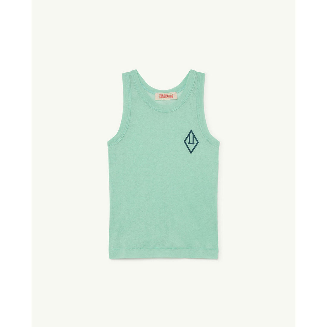 The Animals Observatory Frog Kids T-Shirt - Aqua Logo