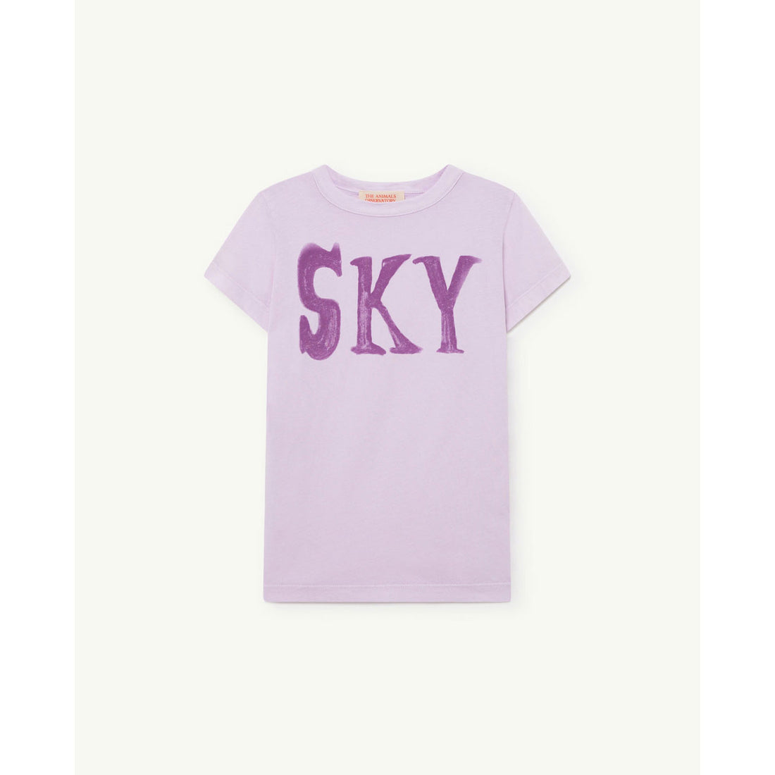 The Animals Observatory Hippo Kids T-Shirt - Lilac Sky