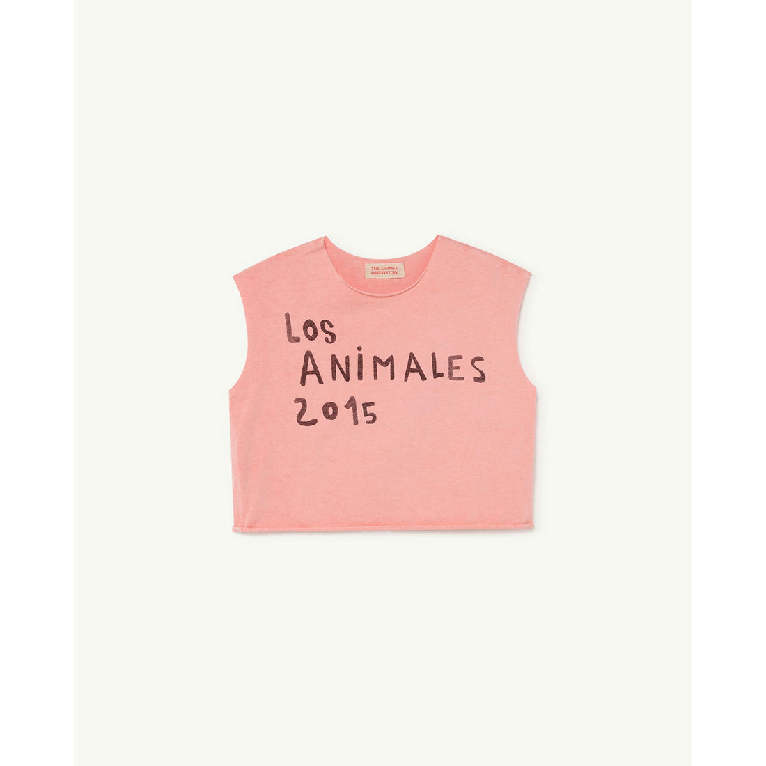 The Animals Observatory Prawn Kids T-Shirt - Pink Los