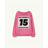 The Animals Observatory Pink 15 Bear Sweatshirt