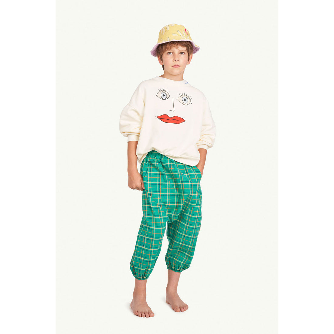 The Animals Observatory Big Bear Kids+ Sweatshirt - Lady Sketch