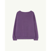 The Animals Observatory Big Bear Kids+ Sweatshirt - Purple Lion