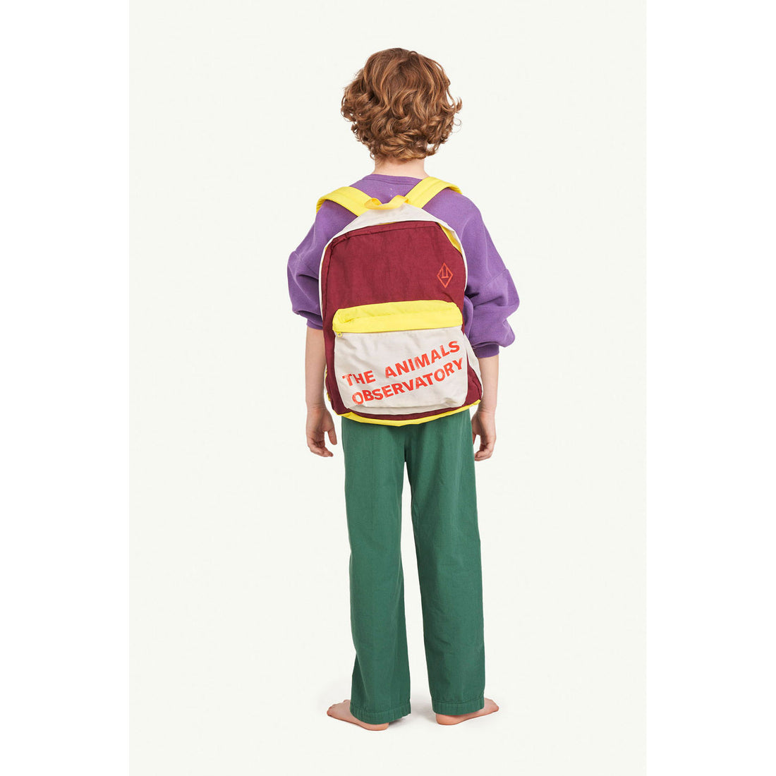 The Animals Observatory Big Bear Kids+ Sweatshirt - Purple Lion