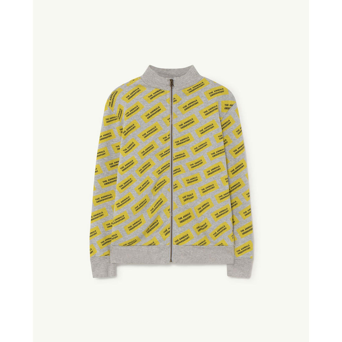 The Animals Observatory Zebra Kids Sweatshirt - Grey
