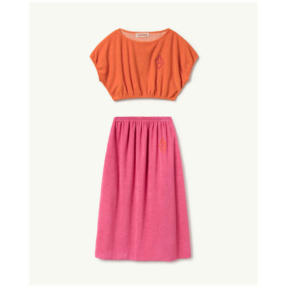 The Animals Observatory Orange Logo Horsefly Dress