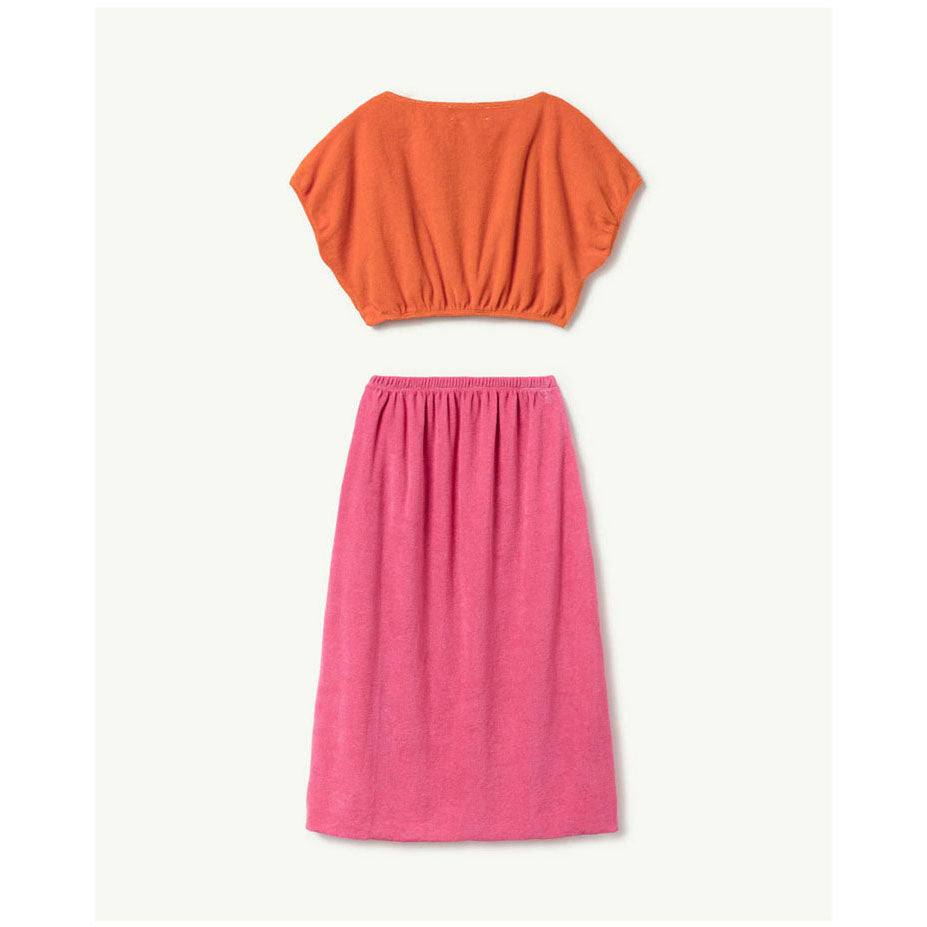 The Animals Observatory Orange Logo Horsefly Dress