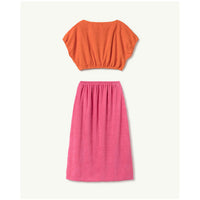 The Animals Observatory Orange Logo Horsefly Dress