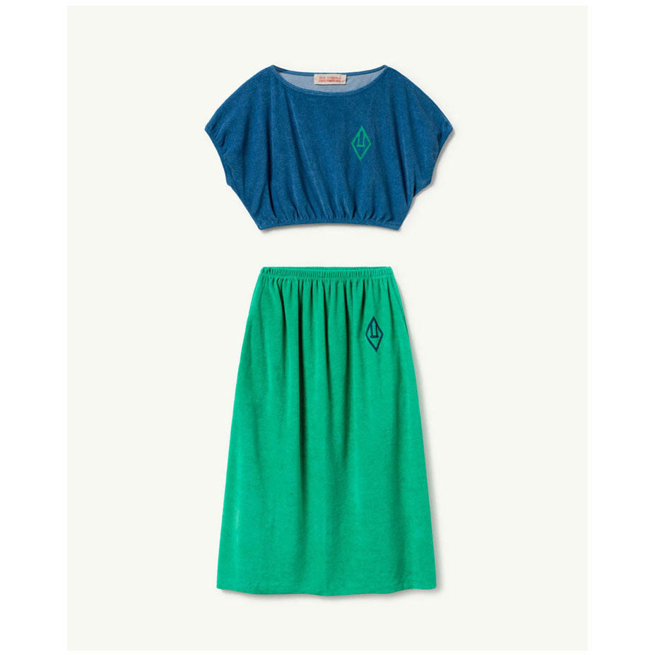The Animals Observatory Blue Logo Horsefly Dress