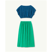 The Animals Observatory Blue Logo Horsefly Dress