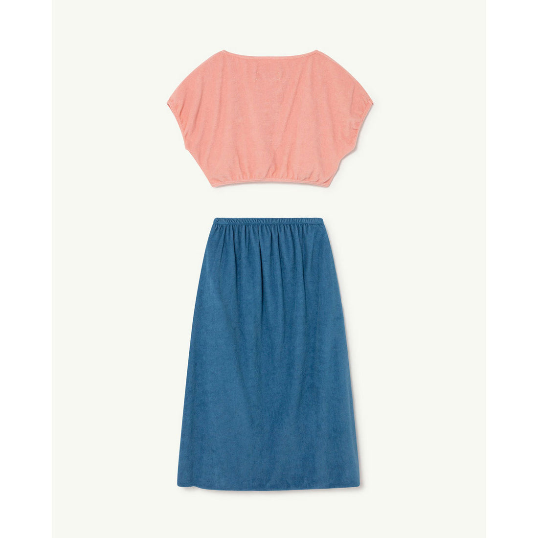 The Animals Observatory Horsefly Kids Dress - Pink Logo