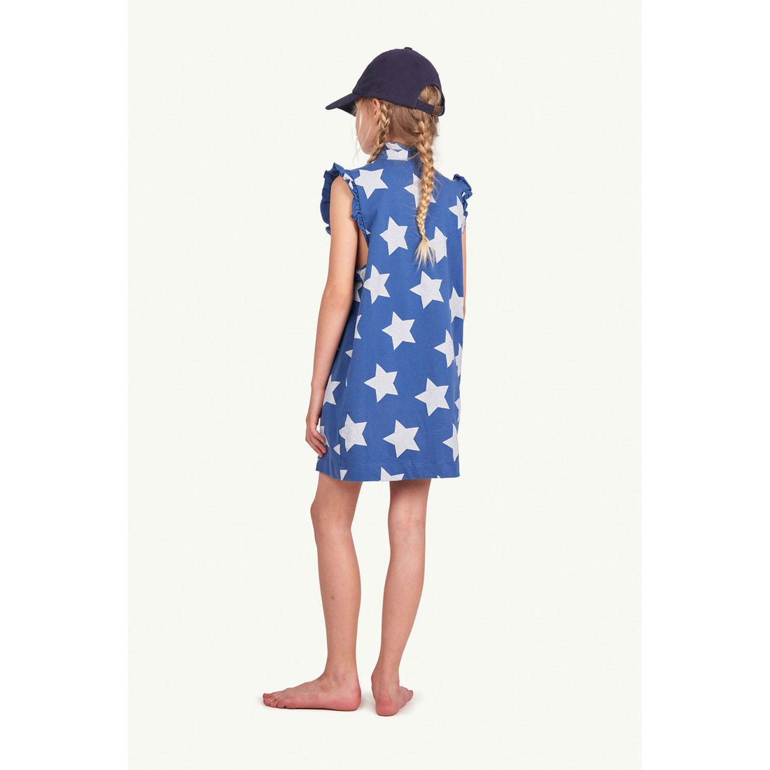 The Animals Observatory Albatros Kids Dress - Blue Stars
