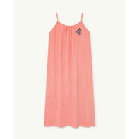 The Animals Observatory Gazel Kids Dress - Pink Logo