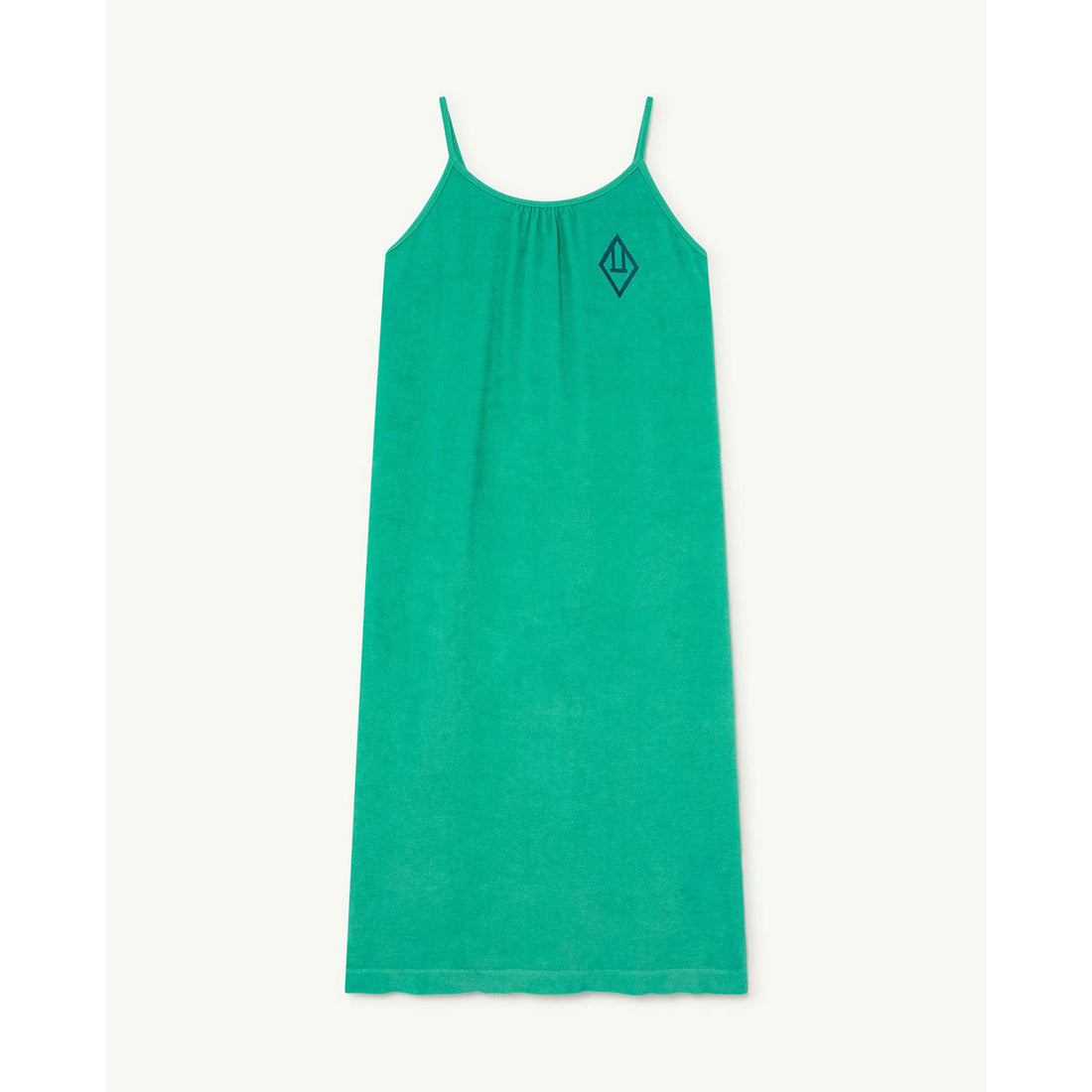 The Animals Observatory Gazel Kids Dress - Green Logo
