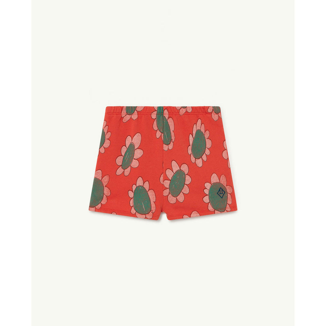 The Animals Observatory Hedgehog Kids Pants - Red Flowers