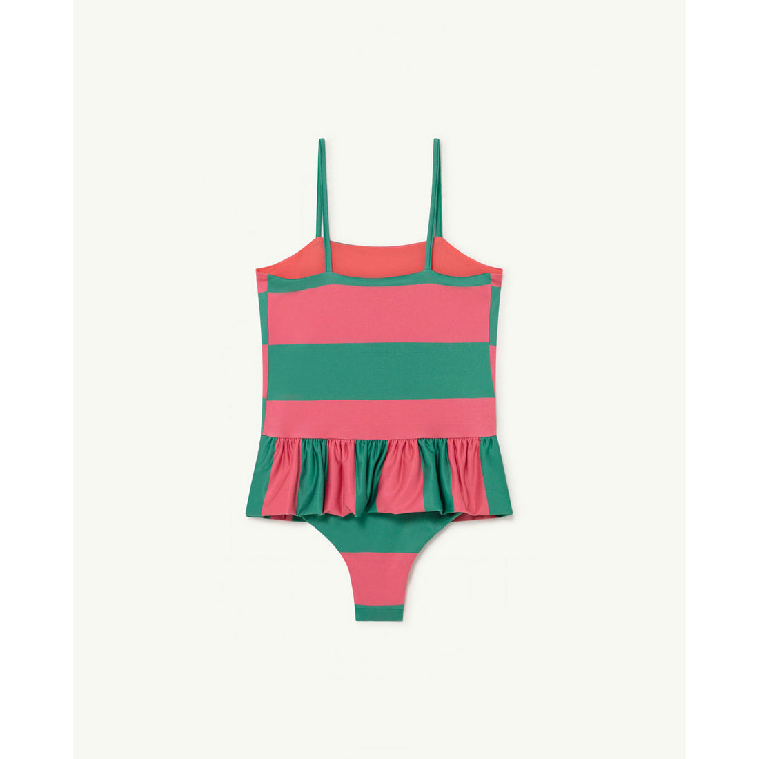 The Animals Observatory Clownfish Kids Swimsuit - Pink Stripe