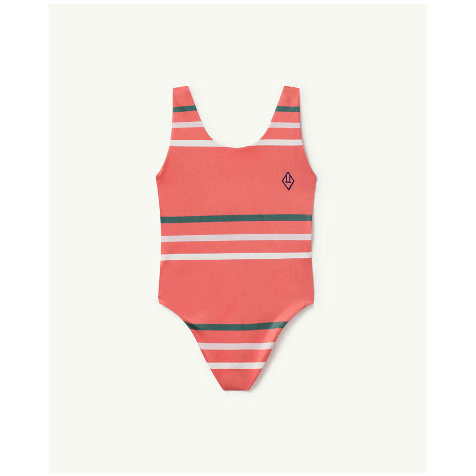 The Animals Observatory Red Stripes Trout Swimsuit