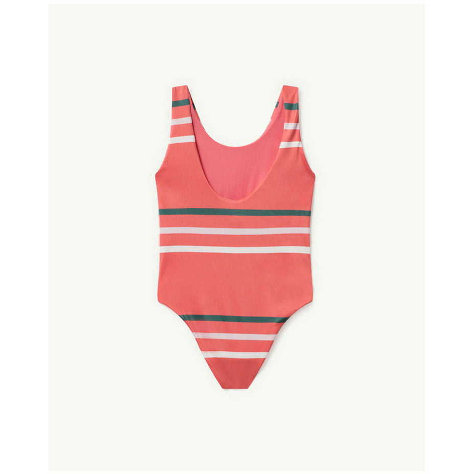 The Animals Observatory Red Stripes Trout Swimsuit