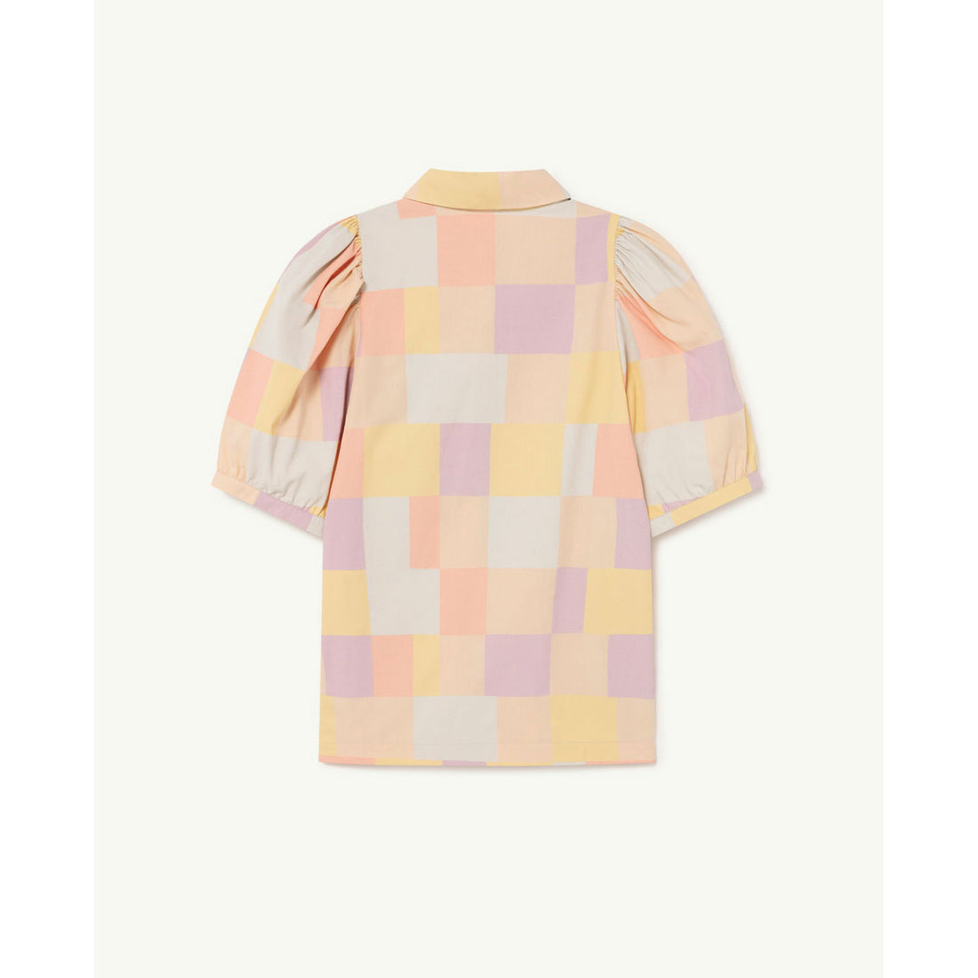 The Animals Observatory Mouse Kids Dress - Beige Quilt