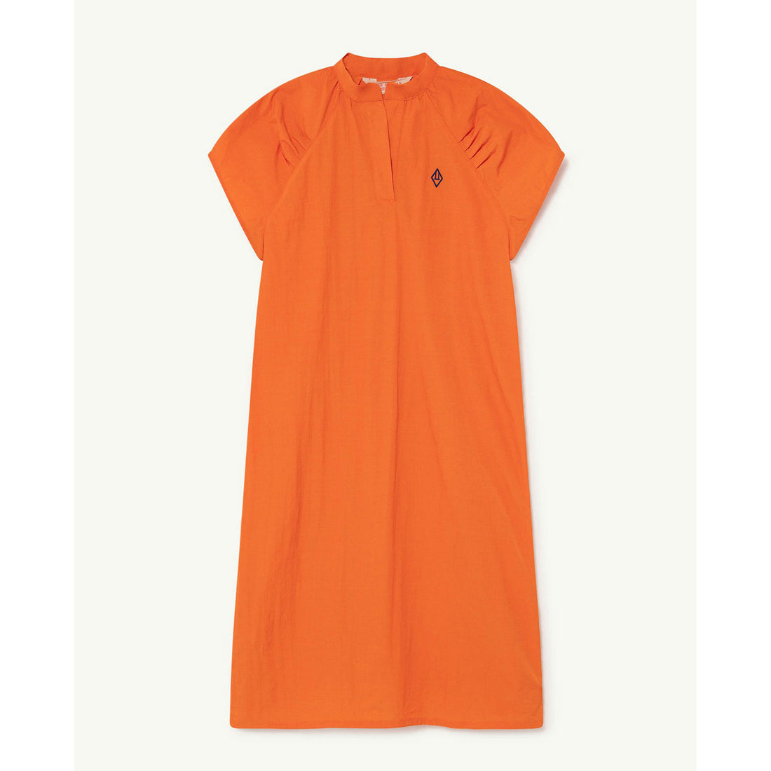 The Animals Observatory Swallow Kids Dress - Orange Logo