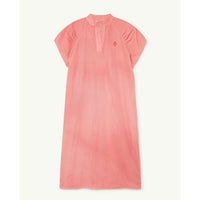 The Animals Observatory Swallow Kids Dress - Pink Logo