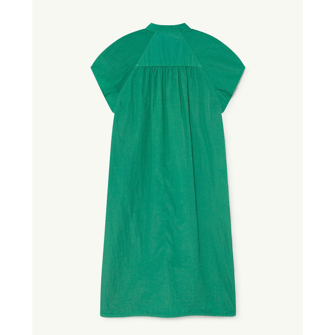 The Animals Observatory Swallow Kids Dress -Green Logo