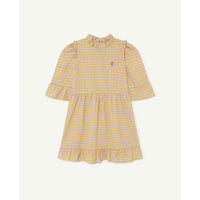 The Animals Observatory Tortoise Kids Dress - Pink Flowers