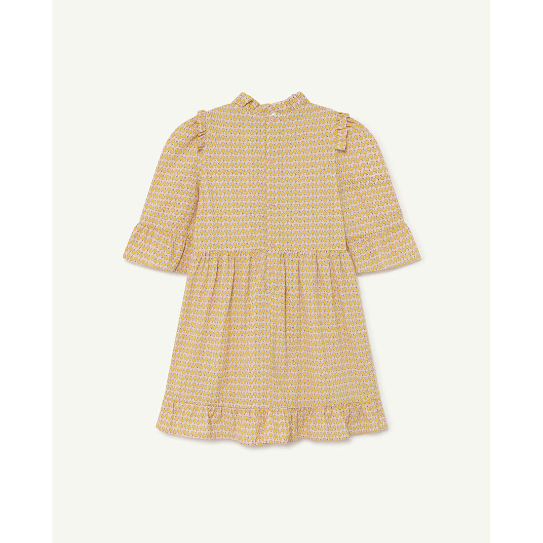 The Animals Observatory Tortoise Kids Dress - Pink Flowers