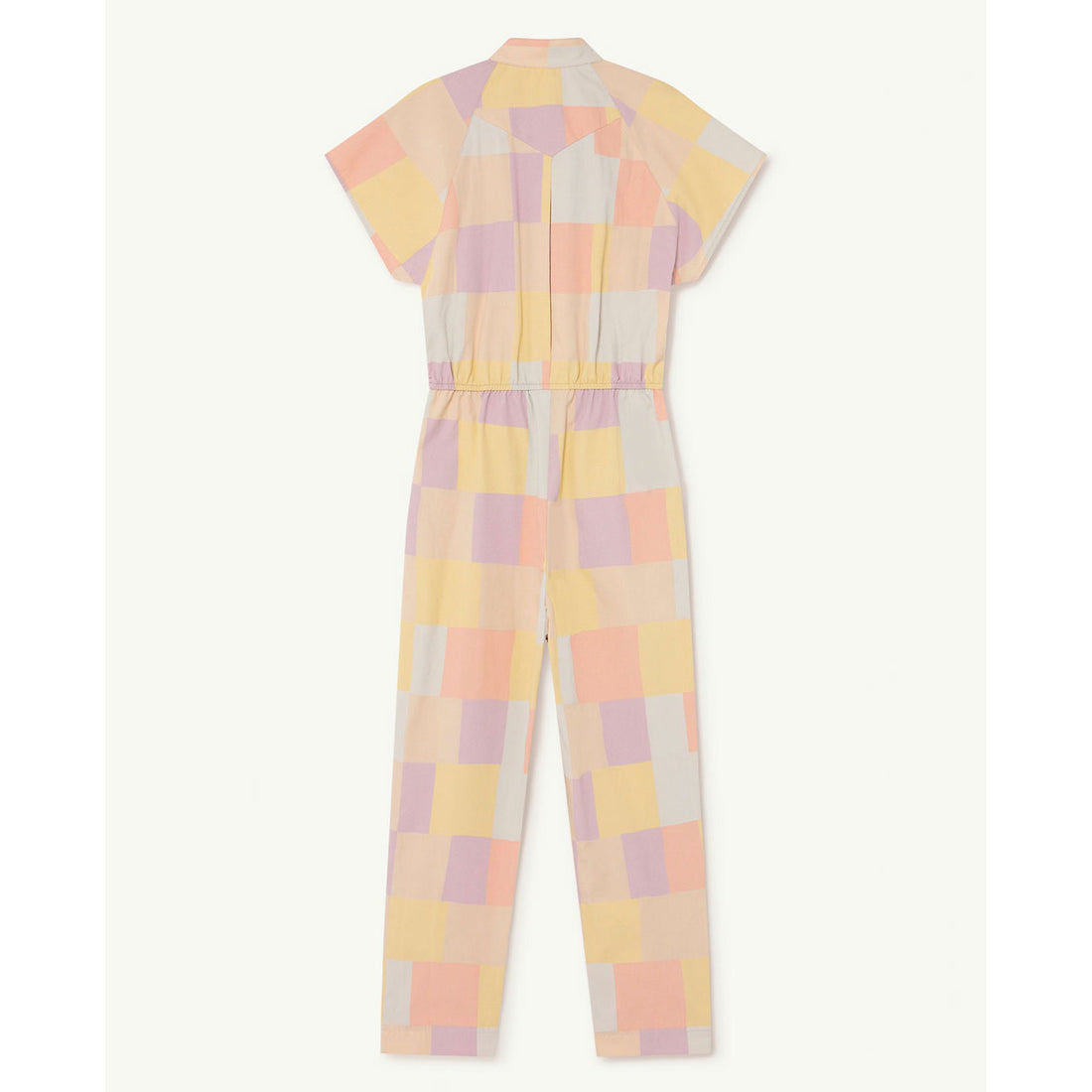 The Animals Observatory Grasshopper Kids+ Jumpsuit - Beige Quilted