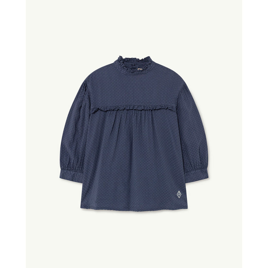 The Animals Observatory Cockatoo Kids Shirt - Navy Logo