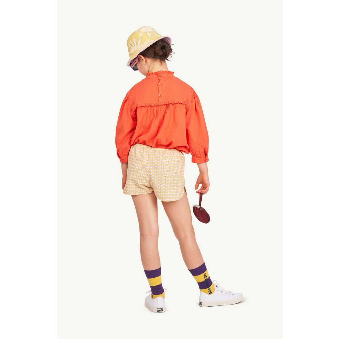 The Animals Observatory Cockatoo Kids Shirt - Red Logo