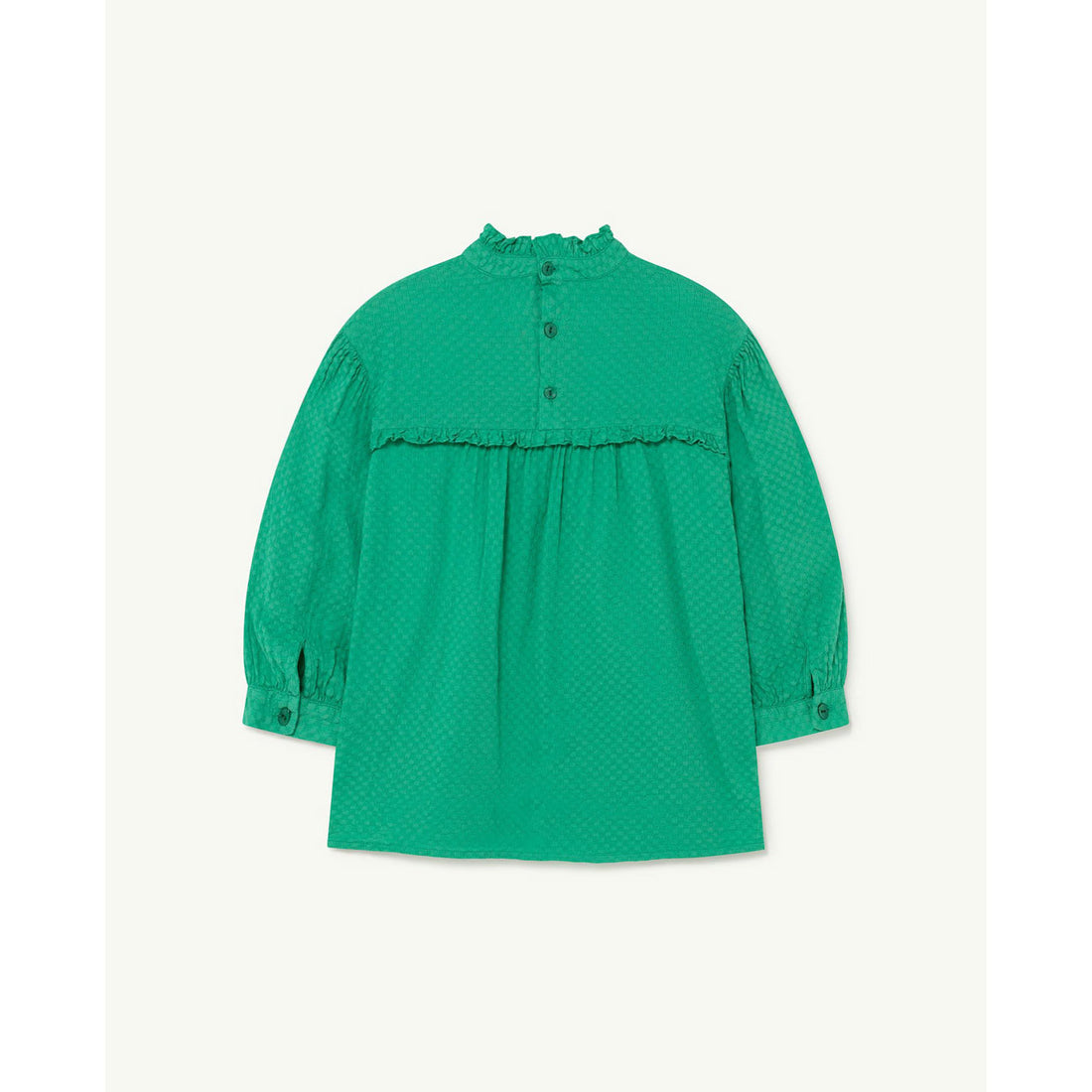 The Animals Observatory Cockatoo Kids Shirt - Green Logo
