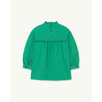 The Animals Observatory Cockatoo Kids Shirt - Green Logo