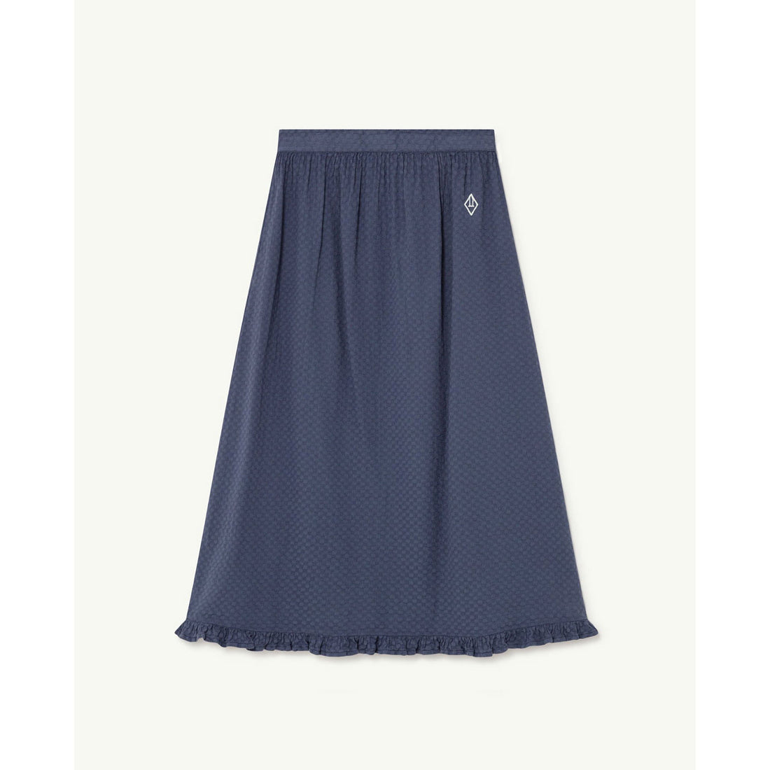 The Animals Observatory Sparrow Kids Skirt - Navy Logo