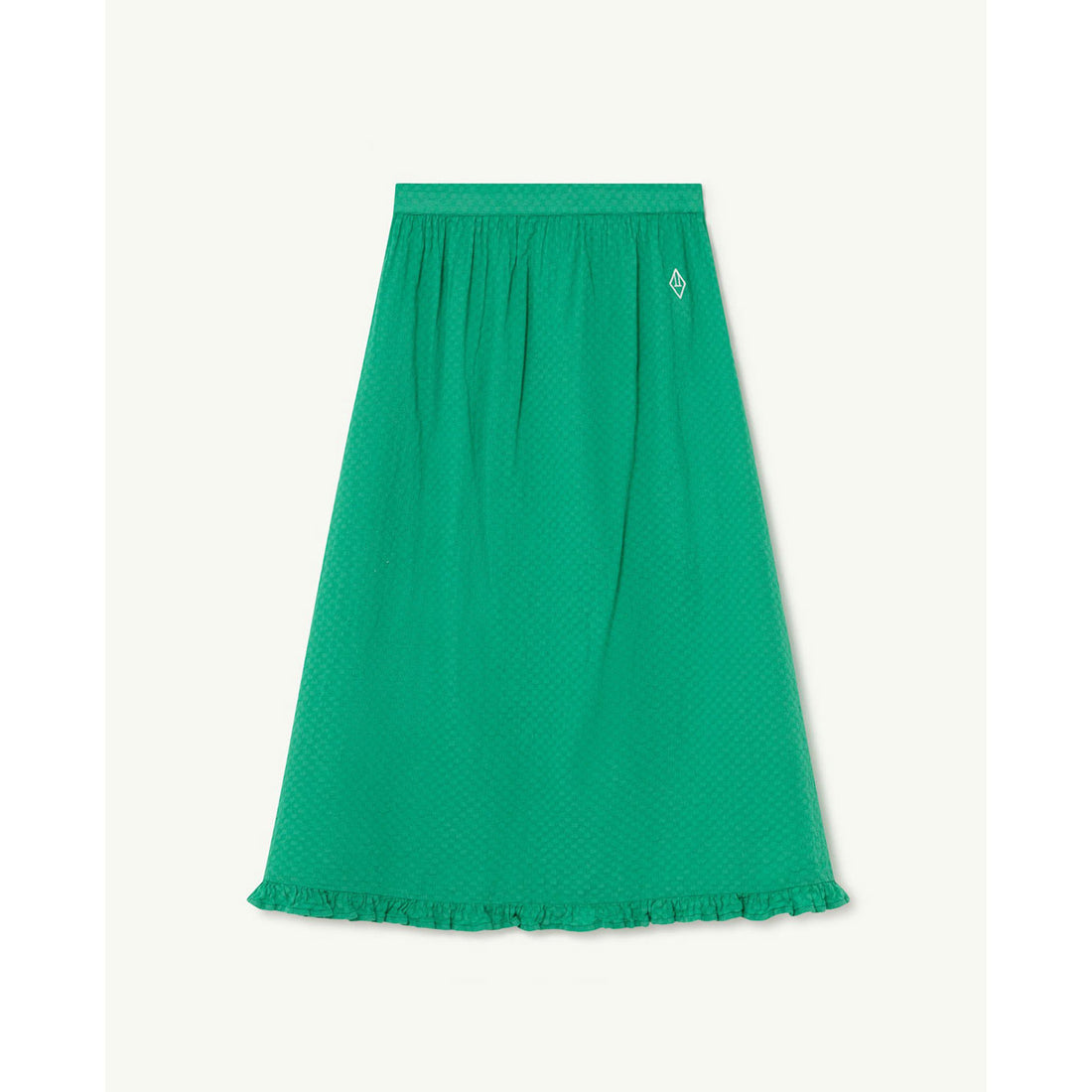The Animals Observatory Sparrow Kids Skirt - Green Logo