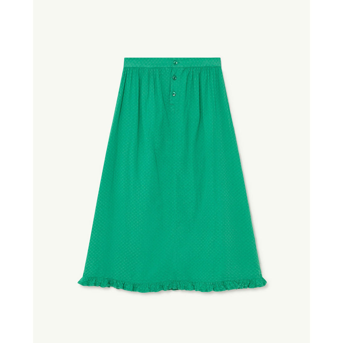 The Animals Observatory Sparrow Kids Skirt - Green Logo