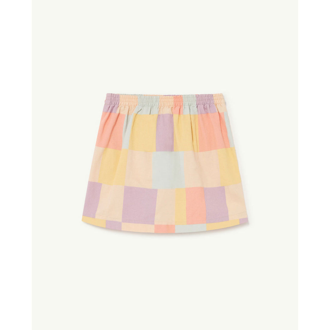 The Animals Observatory Wombat Kids Skirt - Beige Quilted