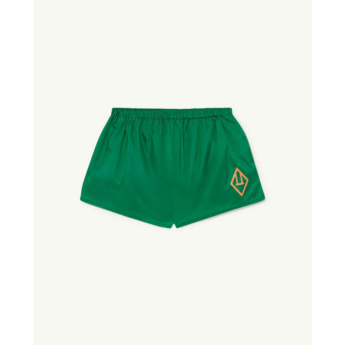 The Animals Observatory Puppy Kids Swimsuit - Deep Green Logo