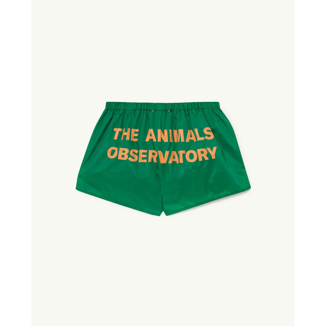 The Animals Observatory Puppy Kids Swimsuit - Deep Green Logo