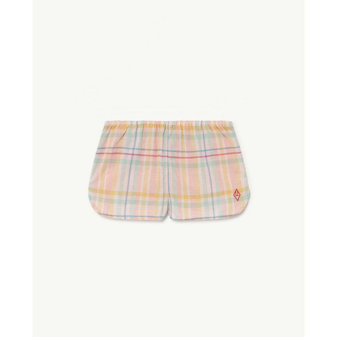 The Animals Observatory Clam Kids Pants - Pink Logo