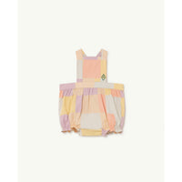 The Animals Observatory Meerkat Baby Jumpsuit - Beige Quilted