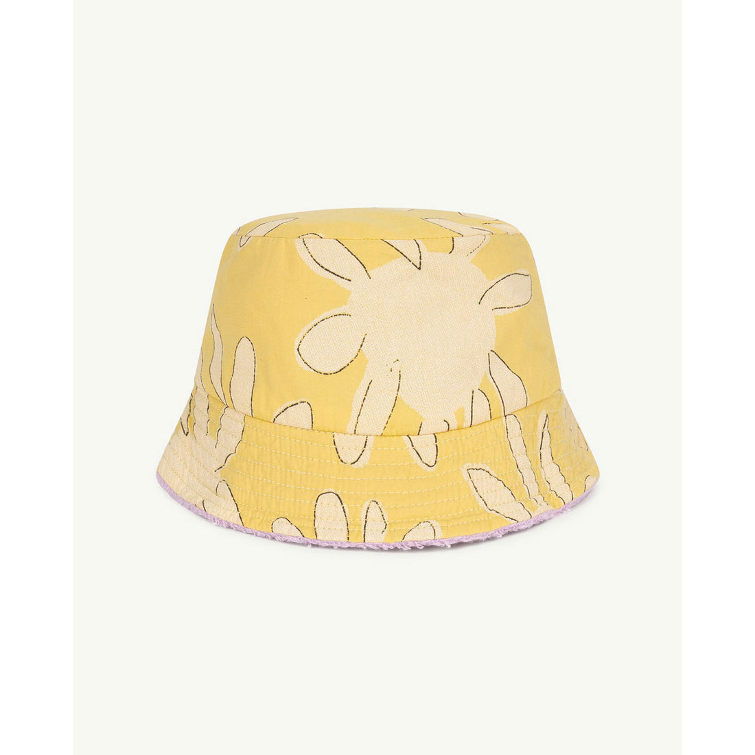 The Animals Observatory Starfish Kids Hats - Yellow Flowers