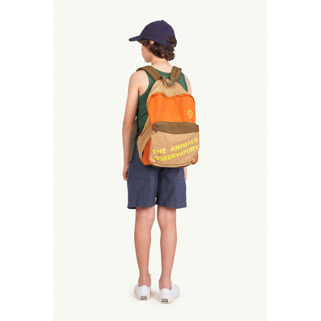 The Animals Observatory Back Pack Onesize Bag - Orange Animals