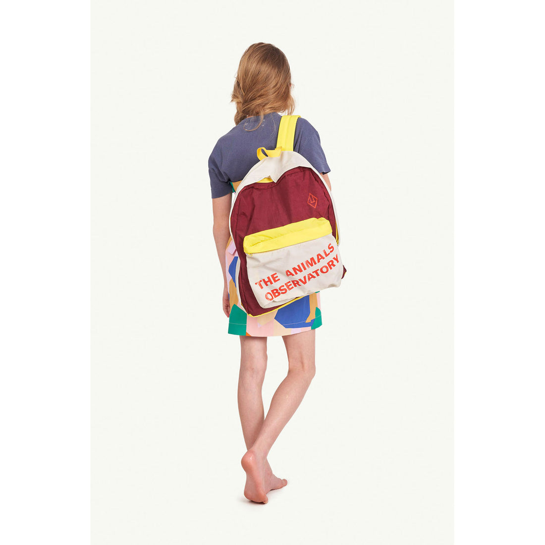 The Animals Observatory Back Pack Onesize Bag - Maroon Animals