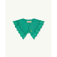 The Animals Observatory Plain Hawk Onesize Collar - Green Logo