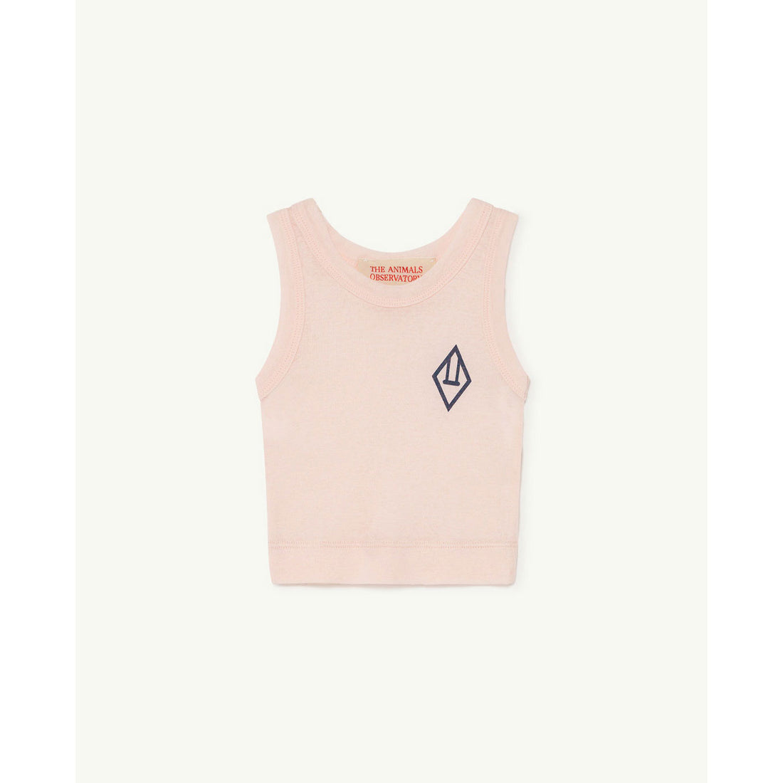 The Animals Observatory Frog Baby T-Shirt - Pink Logo