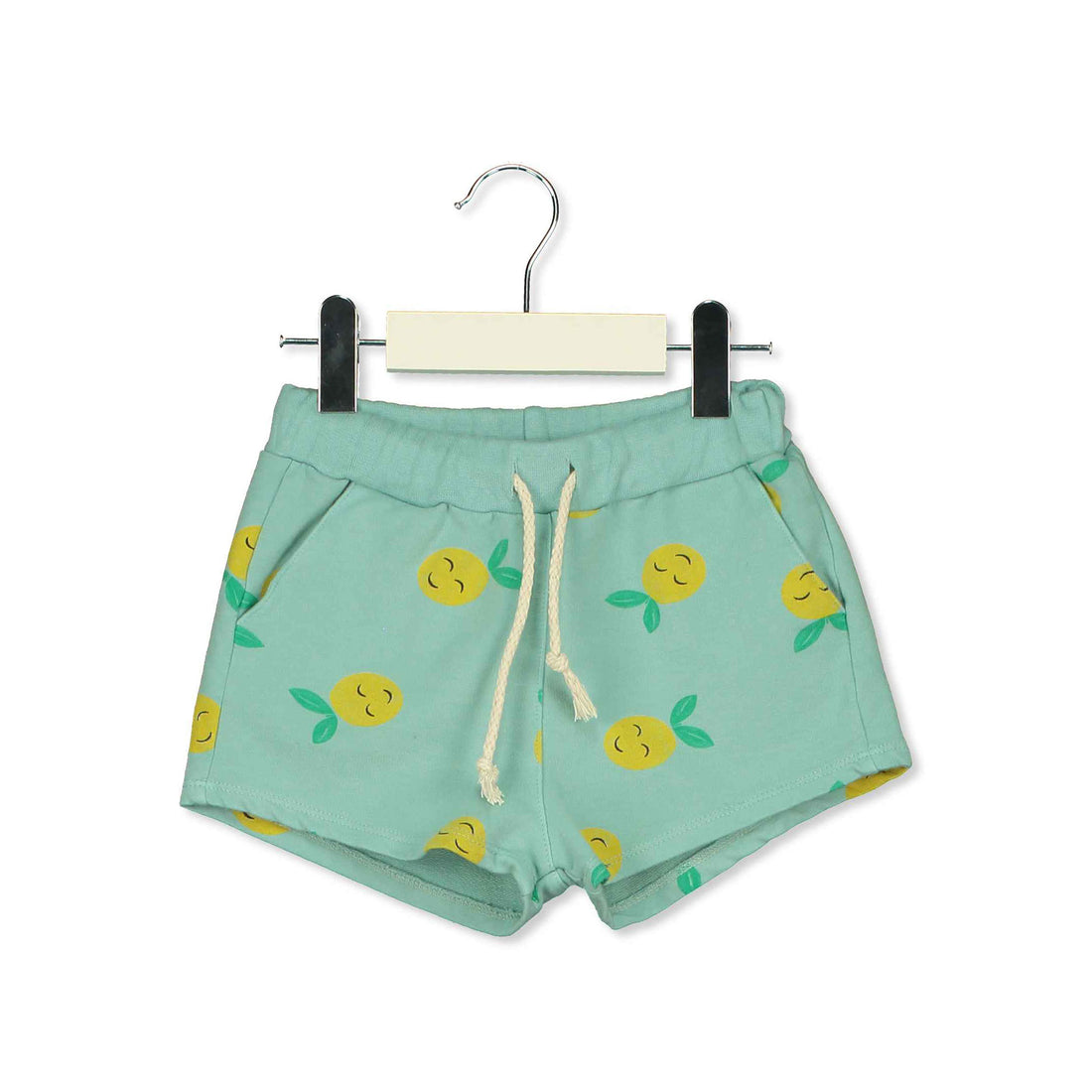 LotieKids Seagreen Grapefruits Shorts