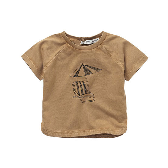 Sproet and Sprout Tabacco Sunbed Raglan T-Shirt